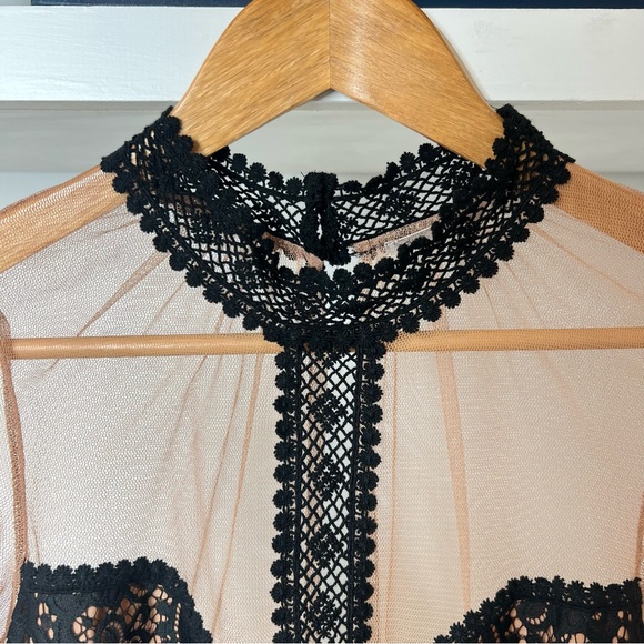 For Love & Lemons Vivian Mini Lace Dress - Picture 7 of 16